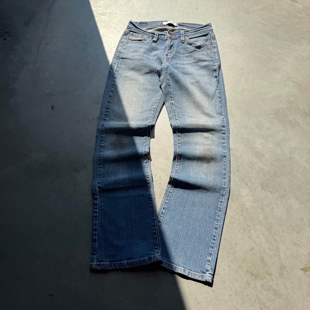 Levis 529 Curvy Bootcut Jeans Womens 28x29 Medium Wash Denim Pants